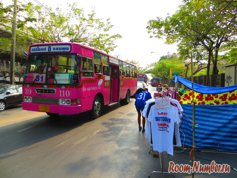 автобус в бангкоке