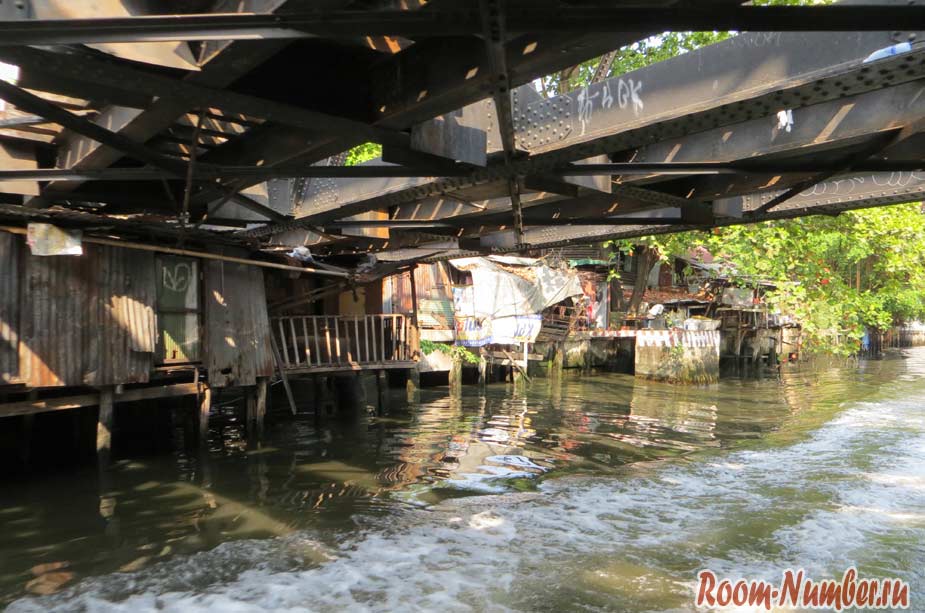На лодке по каналам Бангкока