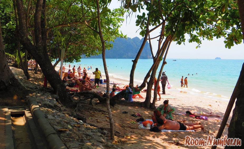 ao-nang krabi пляж
