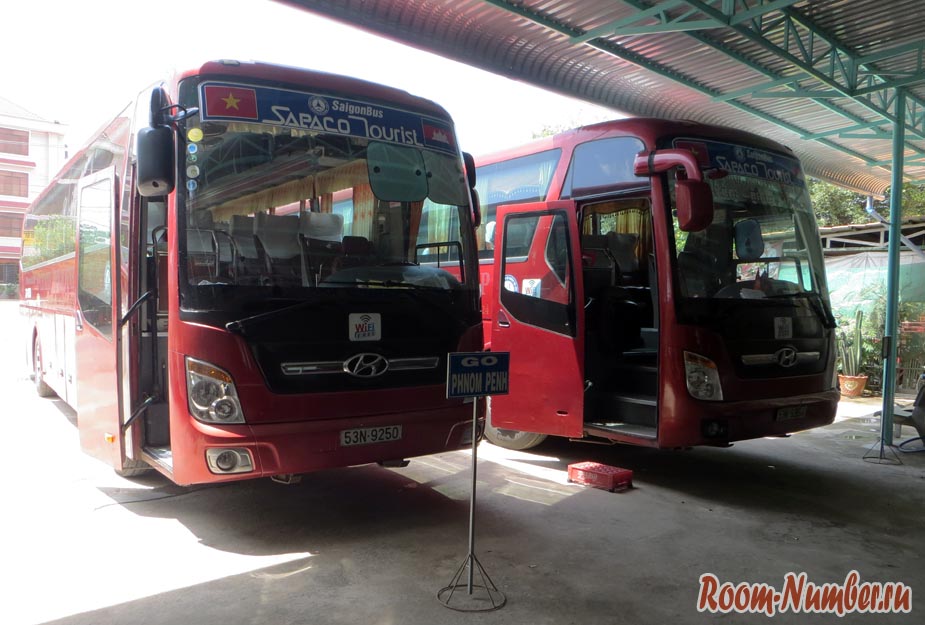 автобус хошимин - пномпень