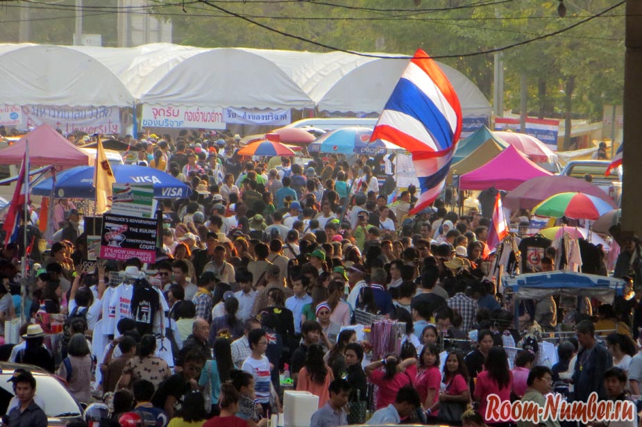 Демонстрации и протесты вв Бангкоке