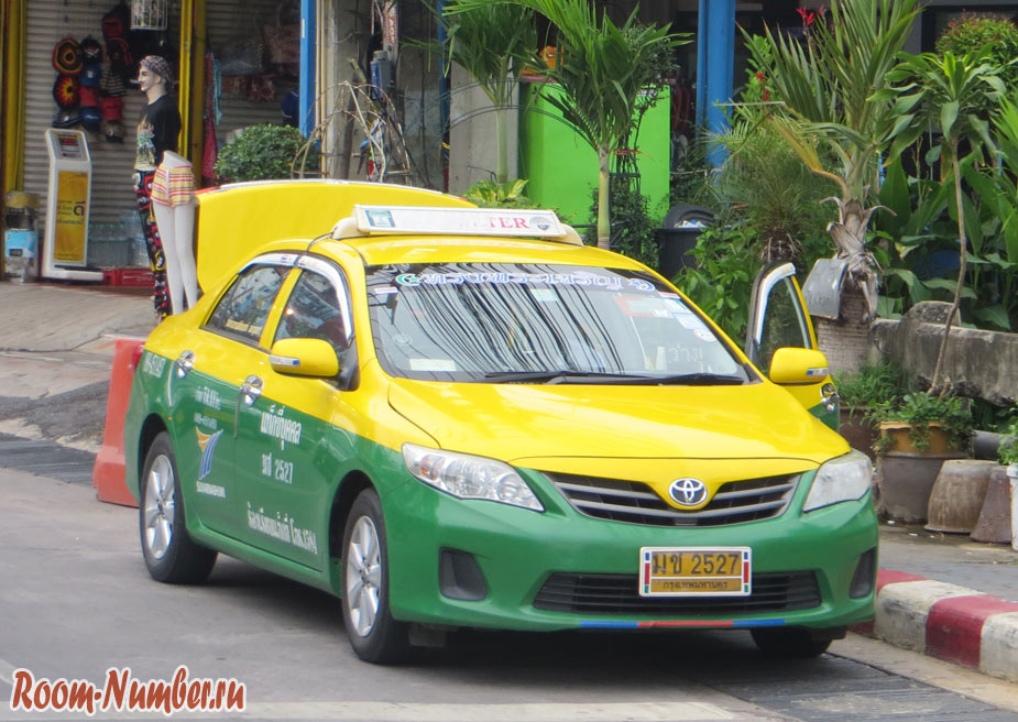 Бангкок Паттайя такси