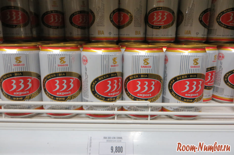 пиво 333 вьетнам