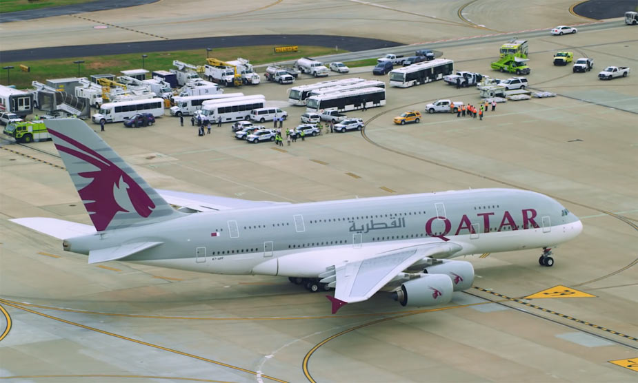 Airbus A380 Катар эйрвейс