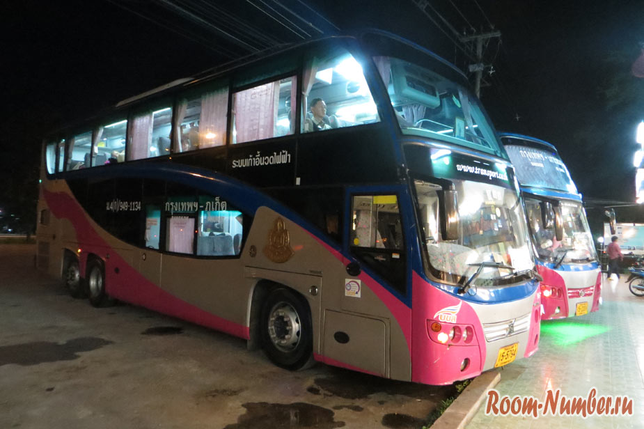 Хуа Хин – Пхукет: 650 км на автобусе по Тайланду