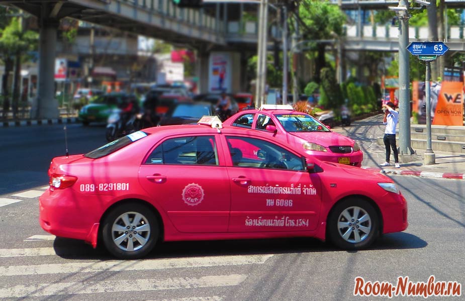 такси в бангкоке