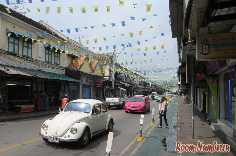 улица као сан в бангкоке