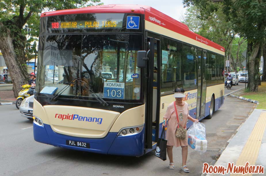 Автобусы на Пенанге. Схема маршрутов, цены и особенности общественного транспорта