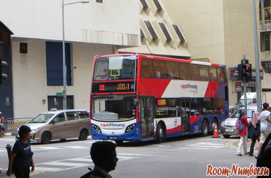 автобус 101 пенанг