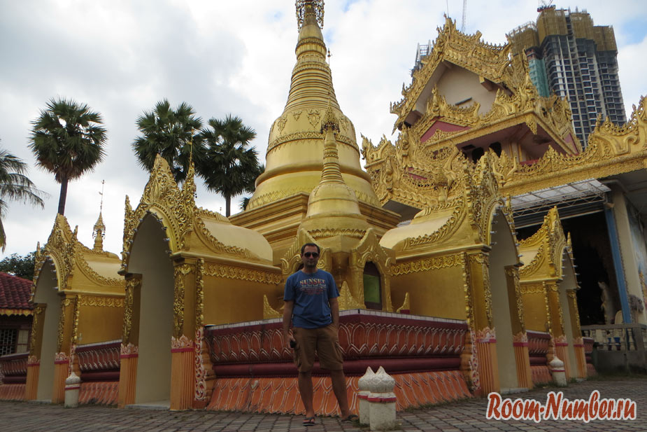 Бирманский и тайский храм на Пенанге. Двойная достопримечательность