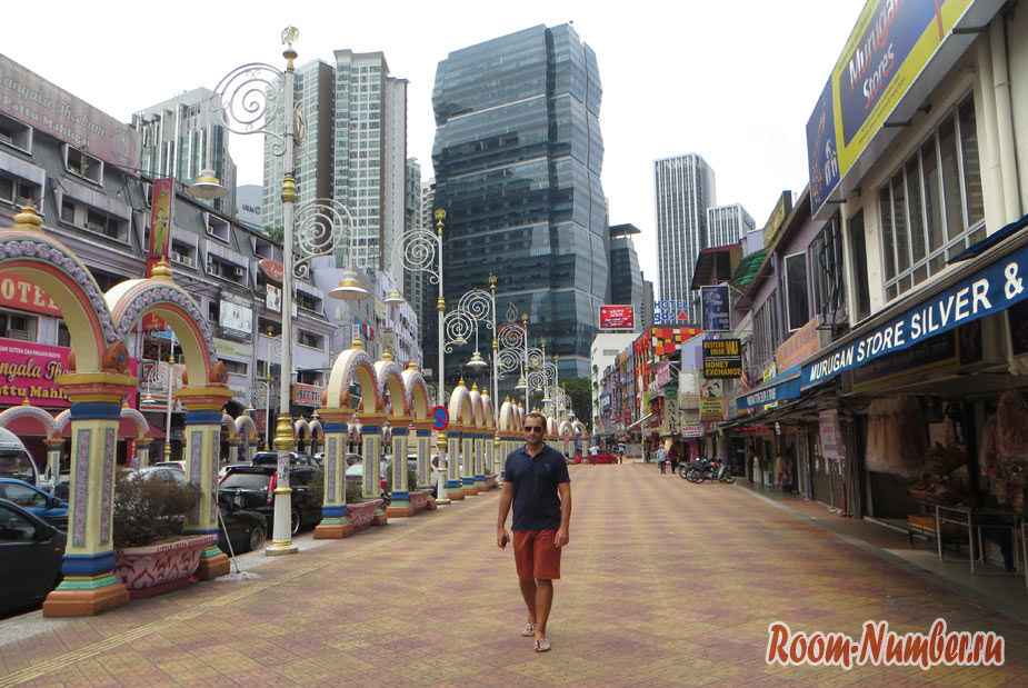 индийский квартал в куала лумпуре в малайзии