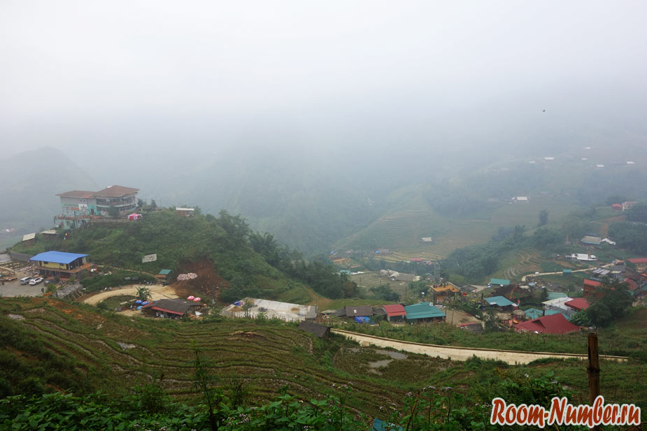 Сапа Вьетнам фото гор в облачную погоду и туман