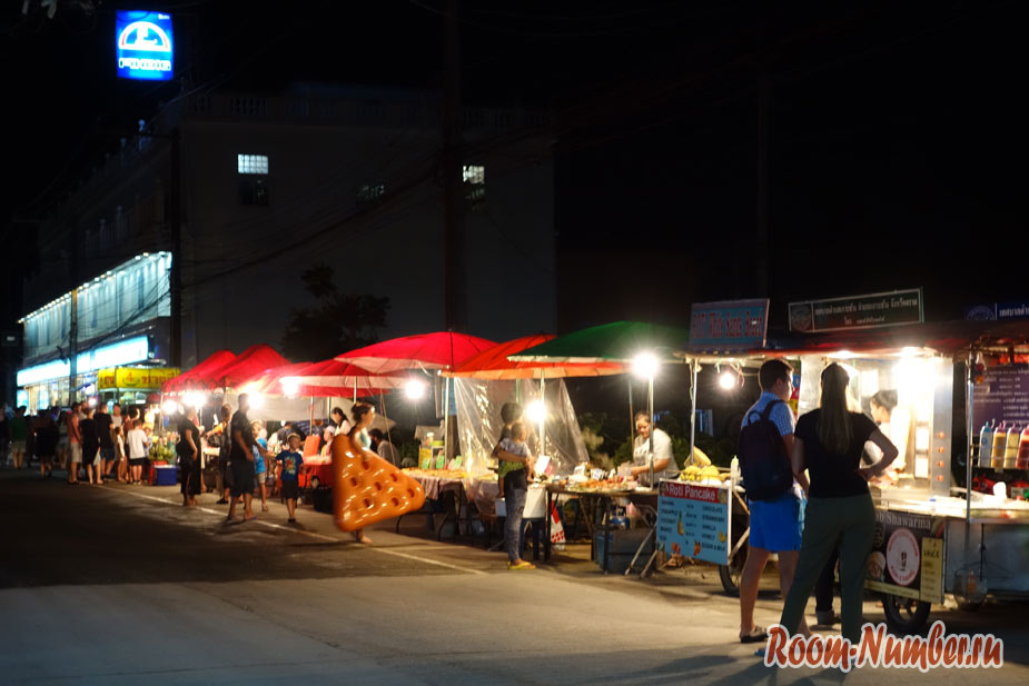 Ночной рынок на Ко Чанге. Где дешево поесть на Чанге