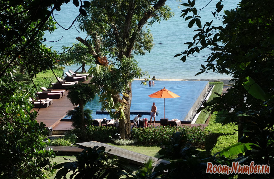 Пляж отеля Plub Pla Koh Mak Retreat на Ко Маке с видовым бассейном