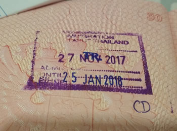 Срок нахождения в Таиланде без визы с 1 октября 2022 года