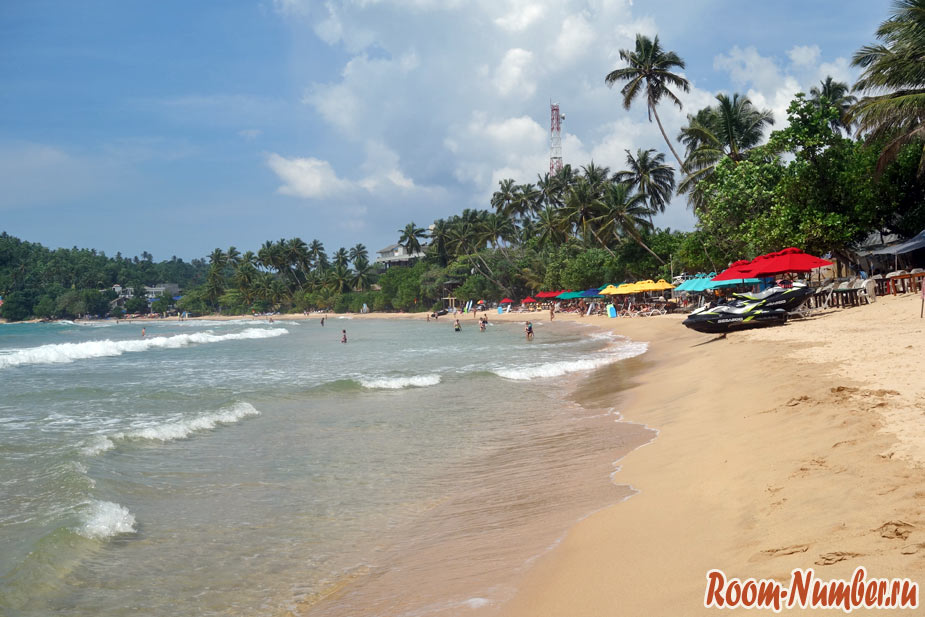 Мирисса, Шри Ланка. Один из лучших пляжей на острове