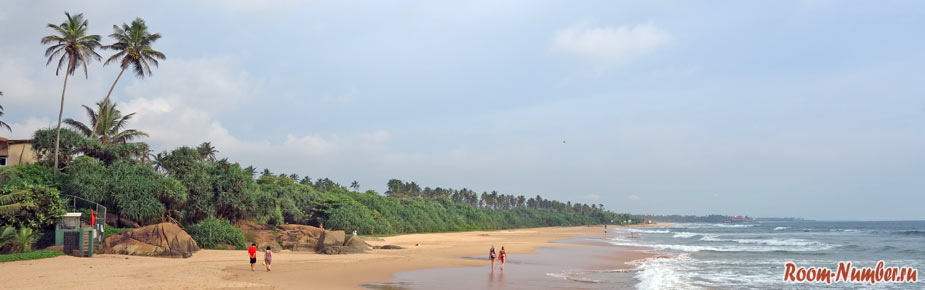 Отели на дальних пляжах южной Шри Ланки
