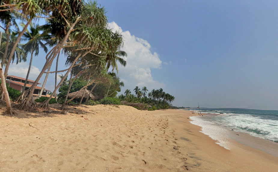 Фото пляжа Тангалле на Шри Ланке