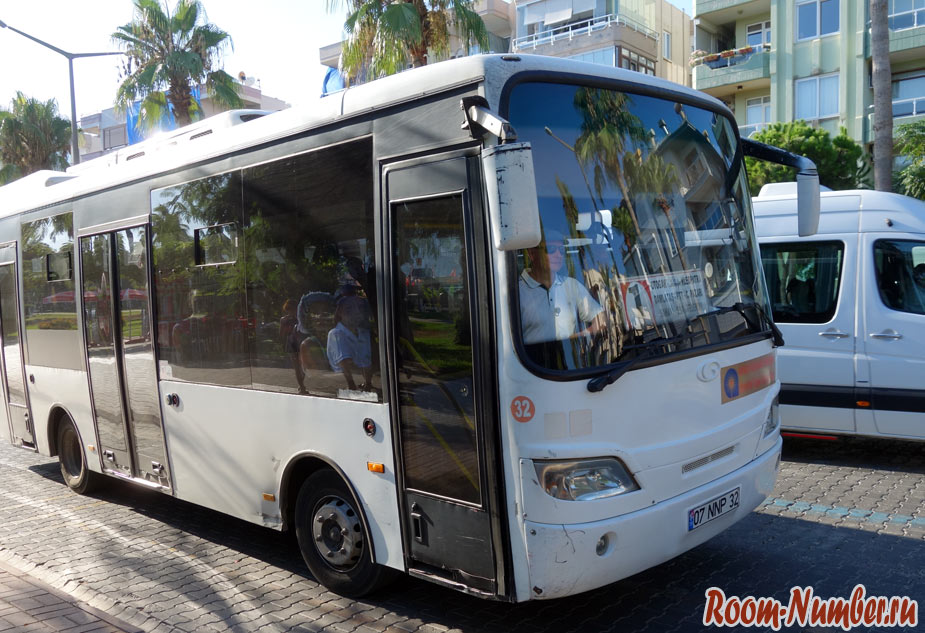 Маршруты автобусов в Алании. Как перемещаться по городу и между пляжами