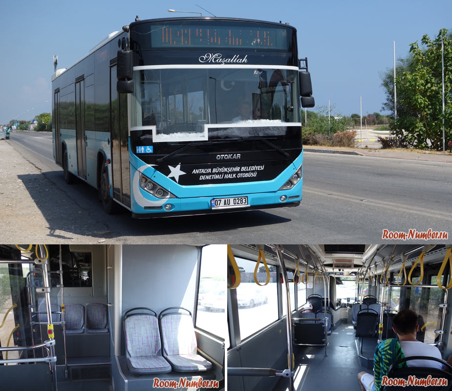 Автобус в Анталии