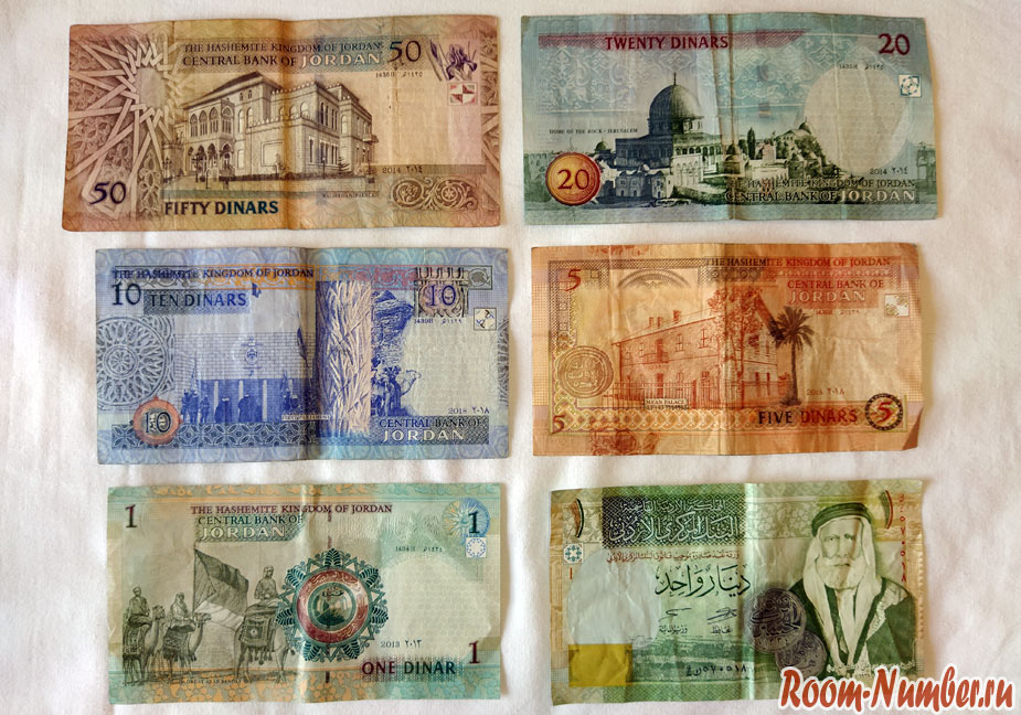 деньги в иордании