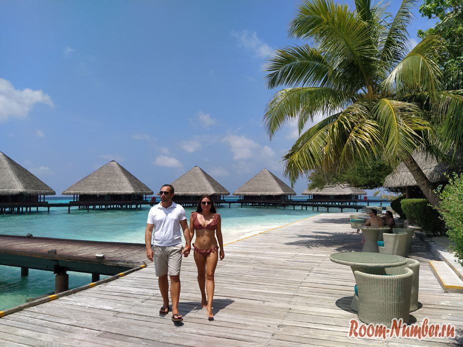 Adaaran Club Rannalhi. Остров резорт на Мальдивах с домиками на воде