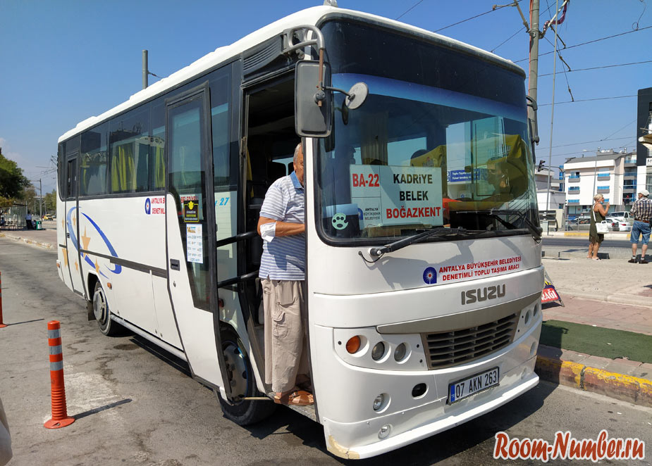 antalya-belek-bus