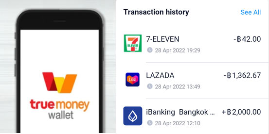 Как открыть кошелек TrueMoney Wallet в Таиланде. Виртуальная карта Mastercard и онлайн-платежи