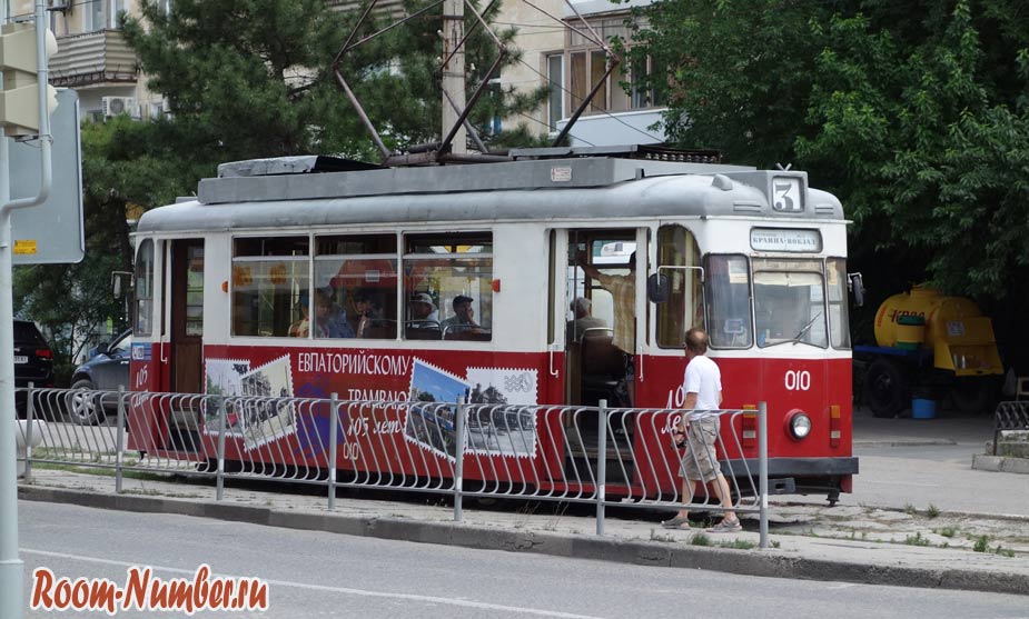 трамвай евпатория